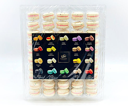 50 Pack Birthday French Macaron Value Pack