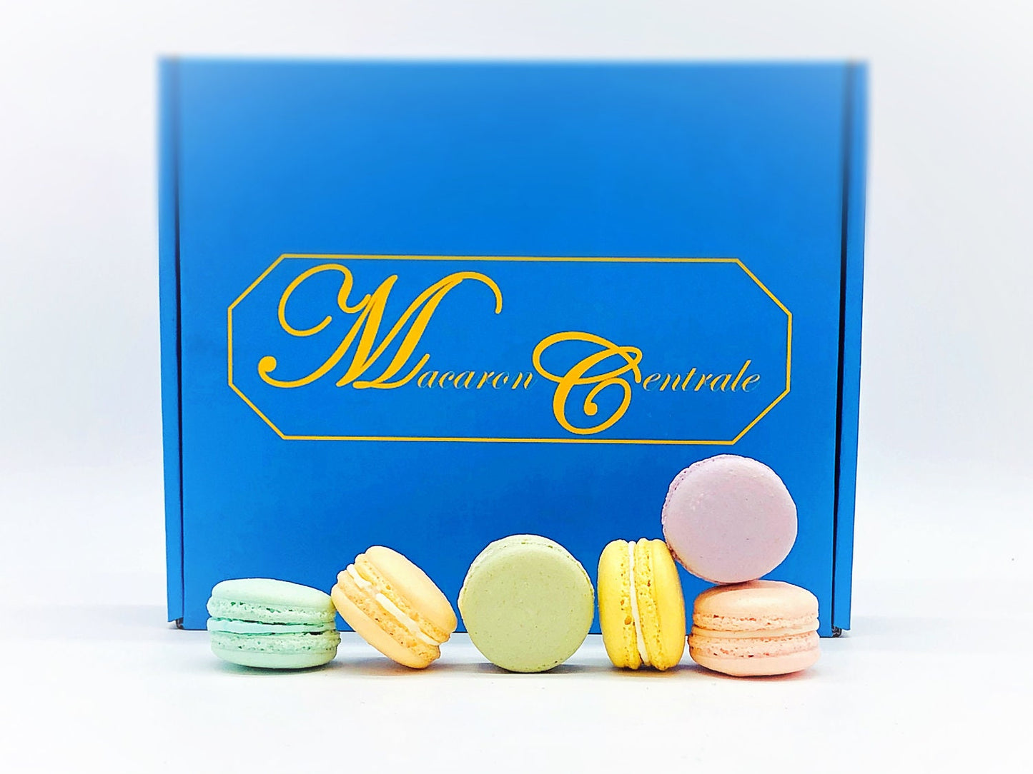24 Pack Assorted Macaron, The Pastel Set | Great For Any Party, Celebration.