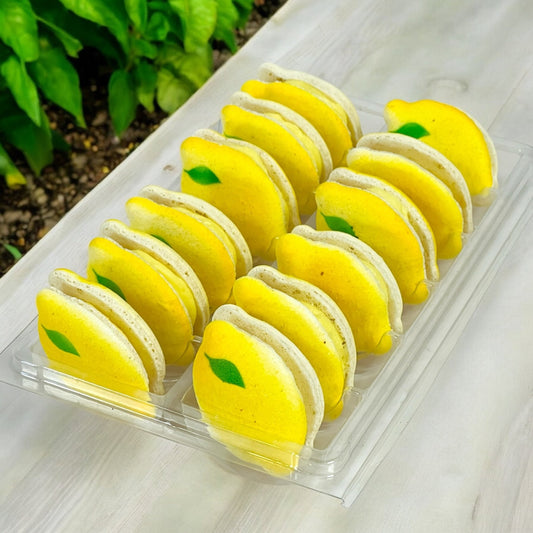 Lemon - Shaped French Macarons – A Delightful Citrus Touch - Macaron CentraleClassic12 Pack