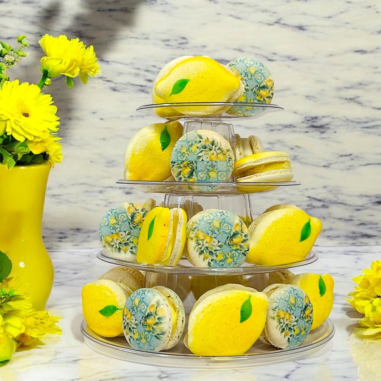 Lemon - Shaped French Macarons – A Delightful Citrus Touch - Macaron CentraleClassic12 Pack