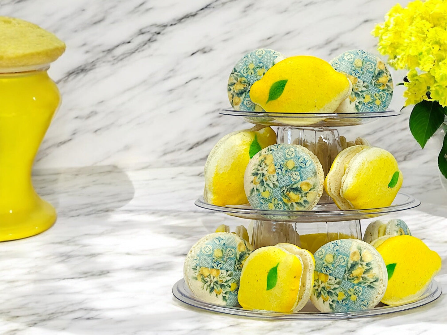 Lemon - Shaped French Macarons – A Delightful Citrus Touch - Macaron CentraleClassic12 Pack
