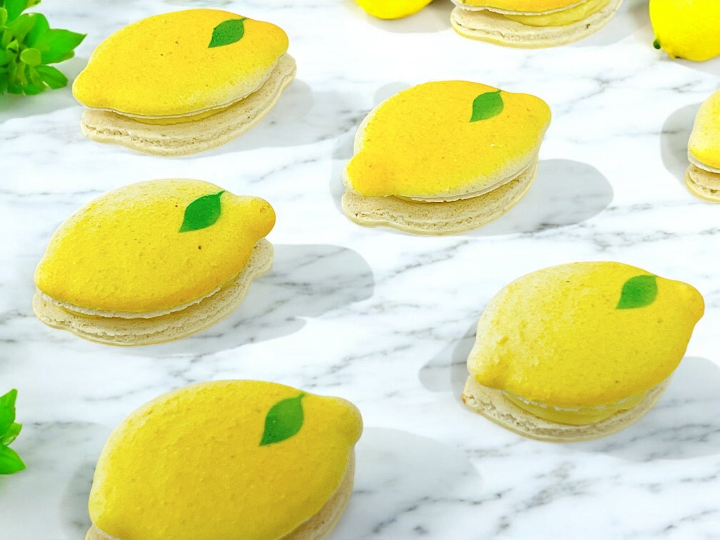 Lemon - Shaped French Macarons – A Delightful Citrus Touch - Macaron CentraleClassic12 Pack