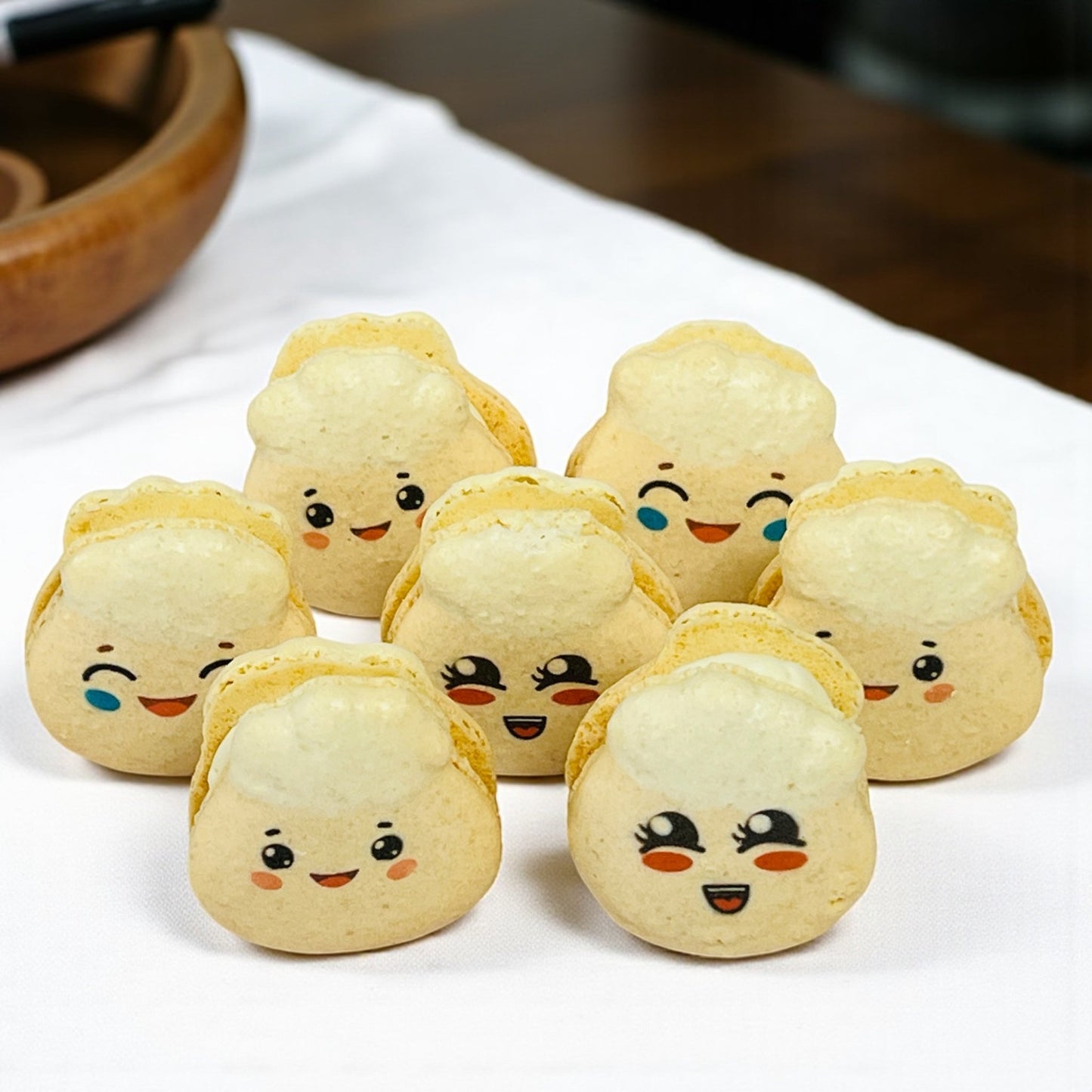 Little Dumpling Delights French Macarons - Macaron CentraleClassic12 Pack