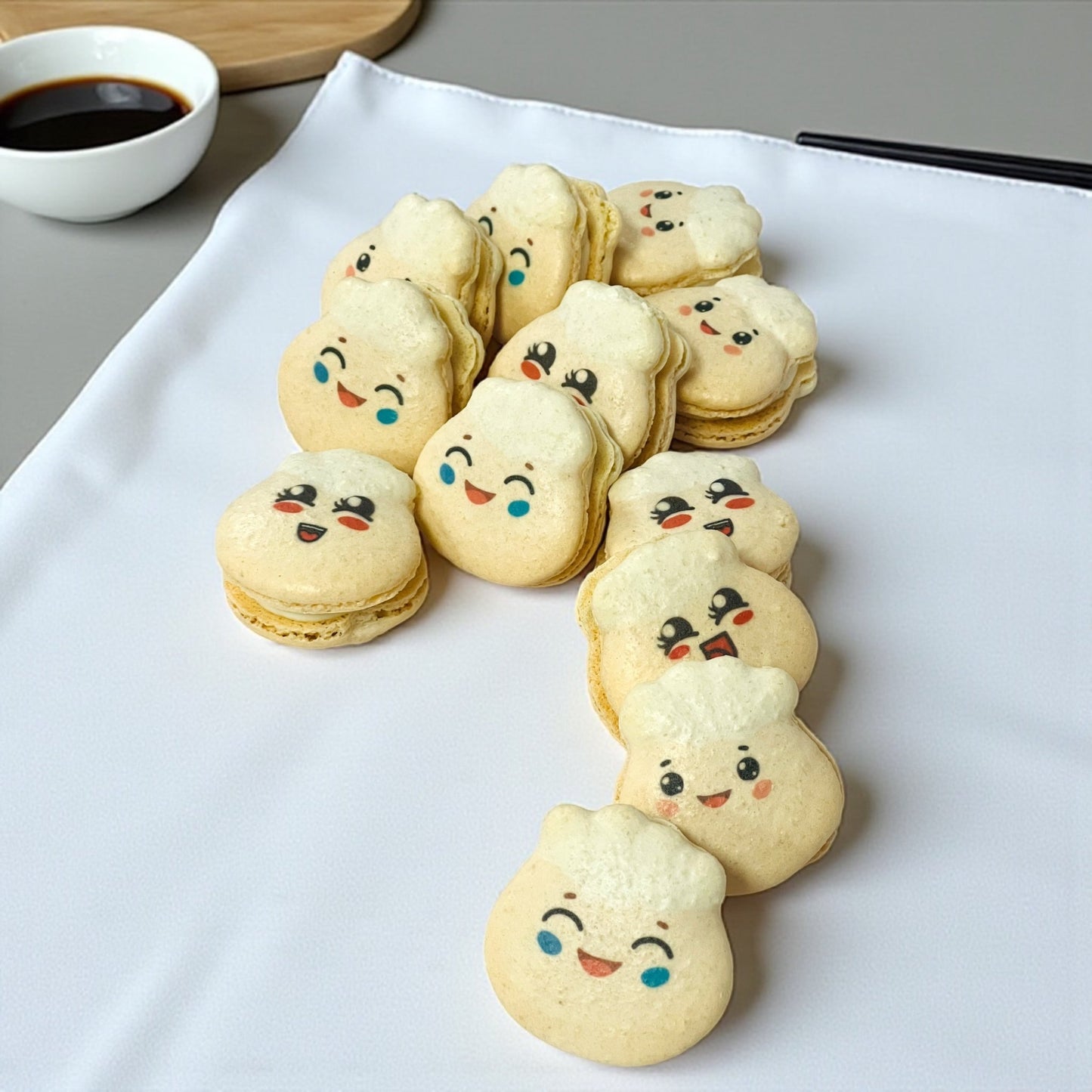 Little Dumpling Delights French Macarons - Macaron CentraleClassic12 Pack