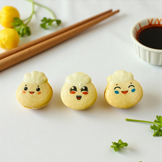 Little Dumpling Delights French Macarons - Macaron CentraleClassic12 Pack