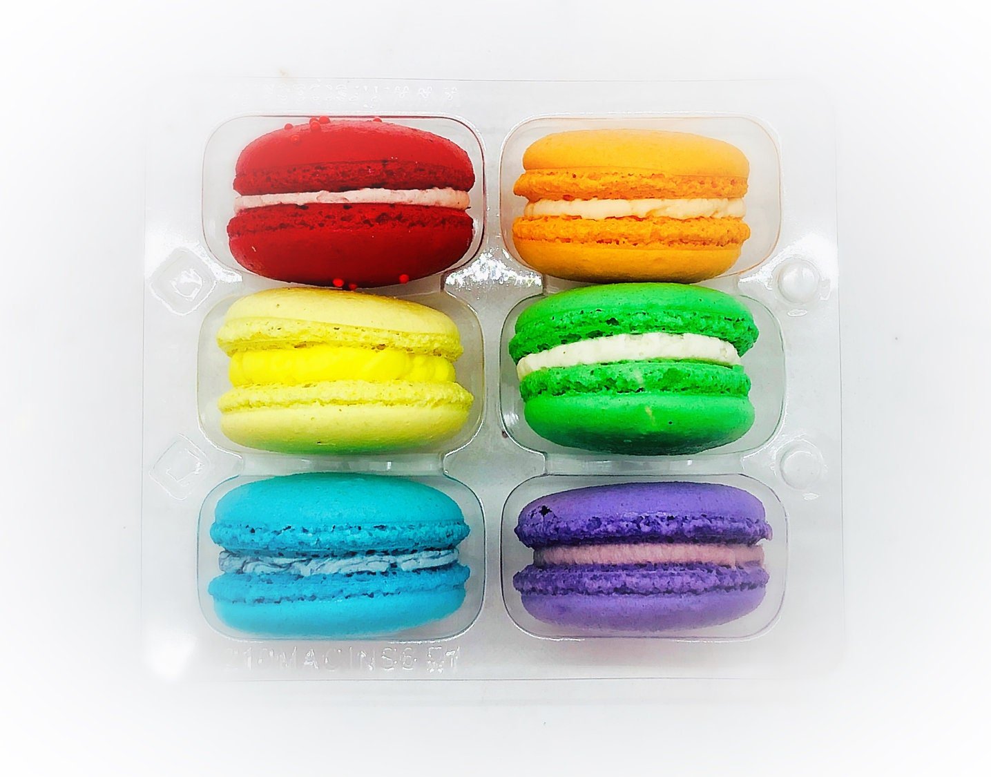 Love is Love V.1 | French Macaron Value Pack | Pride Macarons Available in 6 or 12 Pack - Macaron Centrale6 Pack