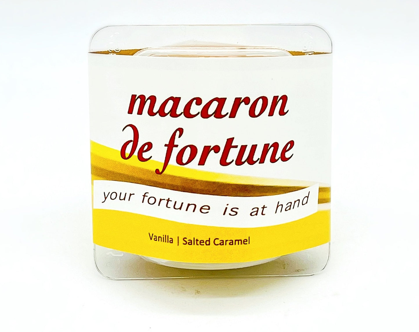 Macaron de Fortune | Fortune (French) Cookies | Vanilla & Salted Caramel - Macaron Centrale2 Set