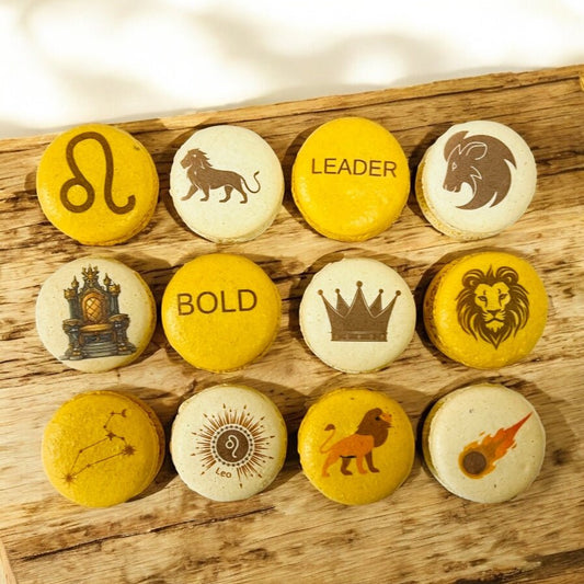 Macroscopes: The Leo Edition | Taste of Your Future. - Macaron Centrale12 Pack