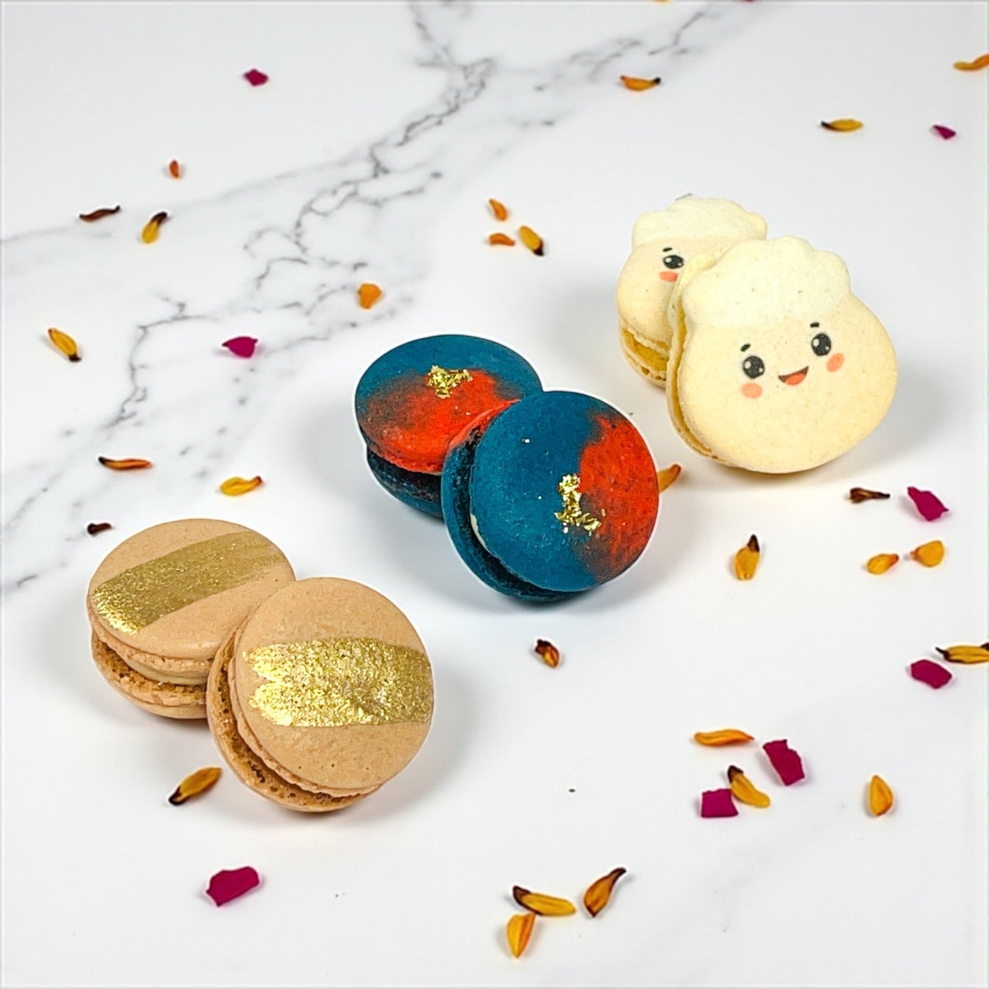 Moonlight Treasures Macaron Set - Macaron CentraleMid Autumn6 Pack