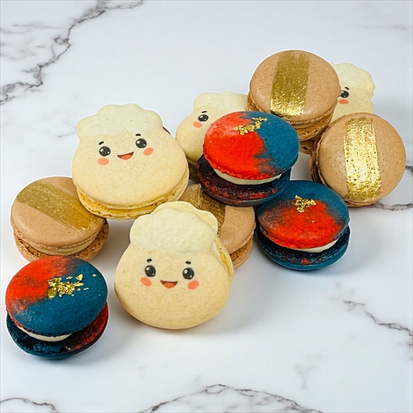 Moonlight Treasures Macaron Set - Macaron CentraleMid Autumn6 Pack