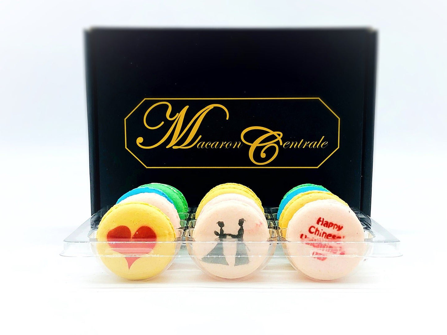 Qixi Festival French Macaron Set (12 Pack) | A perfect gift for special someones - Macaron Centrale