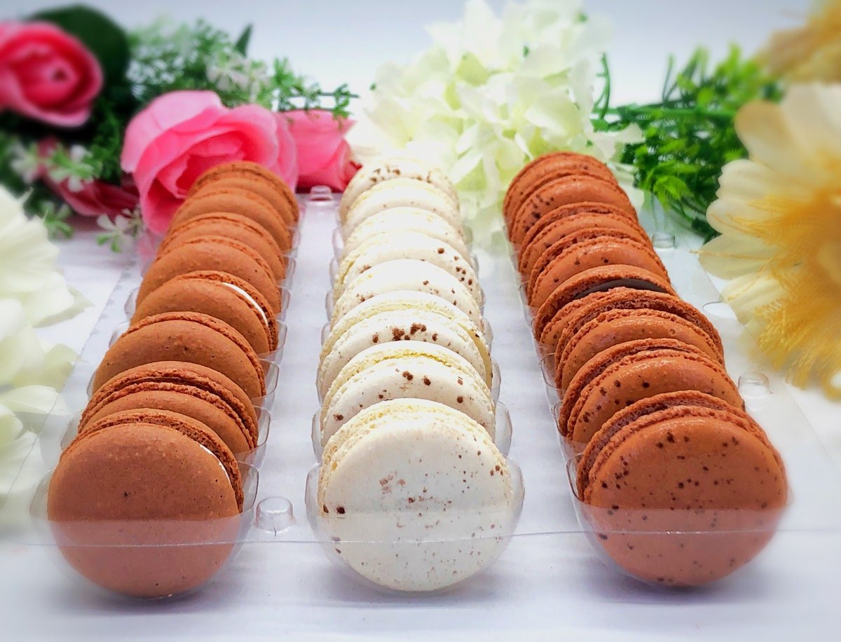 S'More and Some More Macaron Set | Baked to order | Perfect for birthday party, Halloween, Thanksgiving and Christmas - Macaron Centrale12 pack
