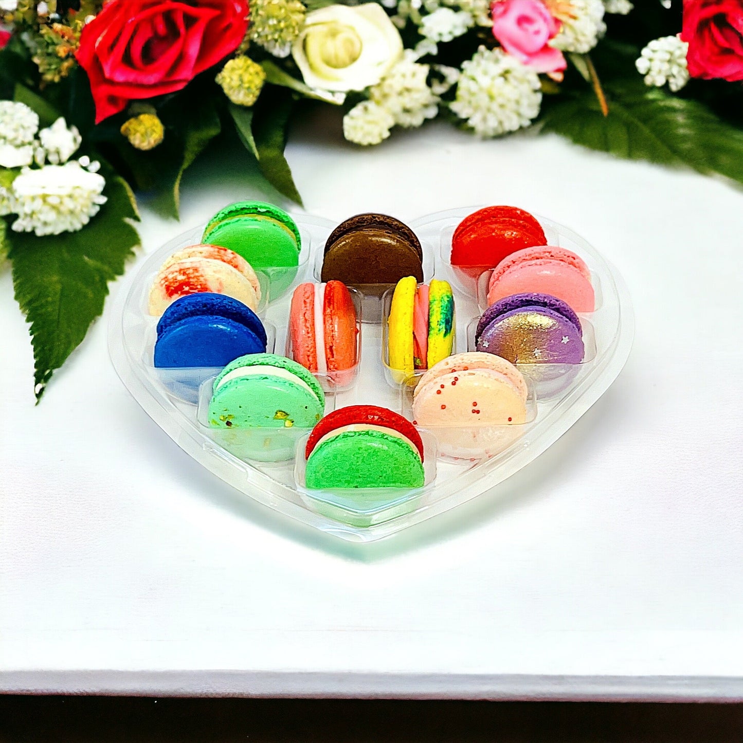 Sweatheart Sampler | 12 Pack Surprise Me! | French Macaron - Macaron Centrale