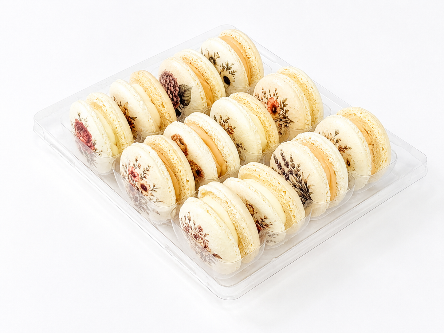 Vintage Bloom French Macaron Set