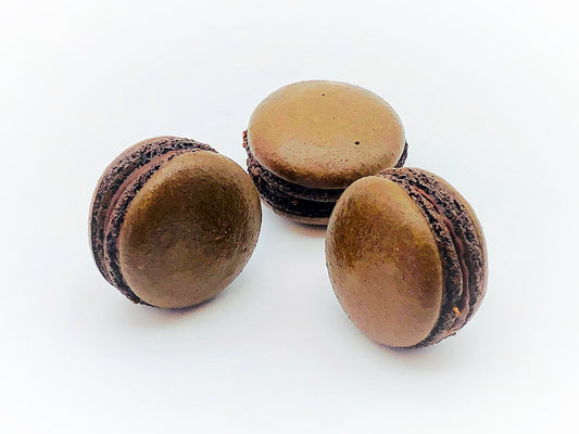 6 Pack  chocolate macarons | ideal for celebratory events.-Macaron Centrale