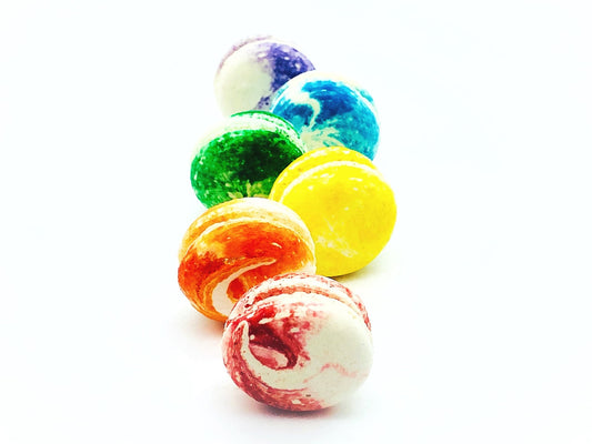 24 Pack Assorted Macaron, The Rainbow Set | Great for any party, celebration.-Macaron Centrale