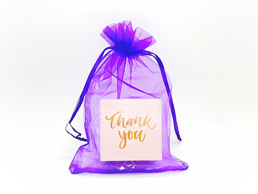 Personalized Thank you French Macarons for Guest (Purple) | Wedding Favors, Bridal Shower Favors,