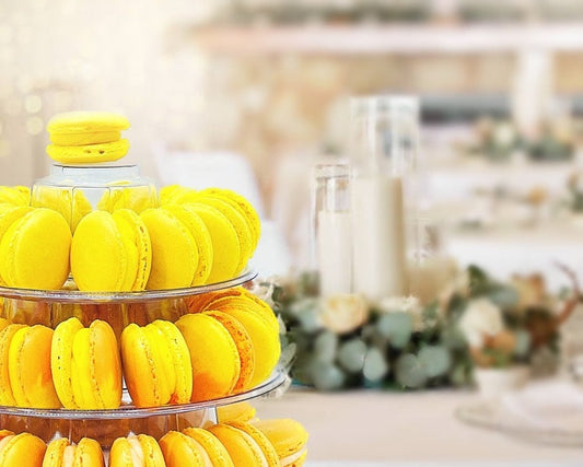 Lemon Orange Vegan French Macaron | Choose your Own flavors | Macaron Tower Included