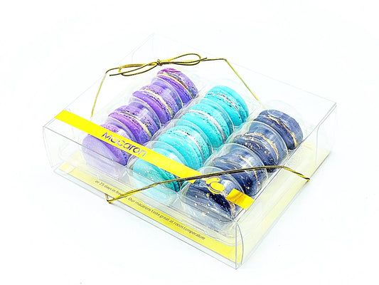 12 Pack The Deluxe Gift Box Set Macarons. - Macaron Centrale