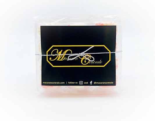 12 Value Pack | Red Pallet Macaron Option | Great addition to your cake or celebratory events. - Macaron CentraleStrawberry