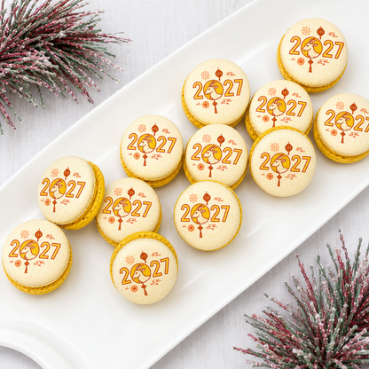 2027 Year of the Goat French Macarons