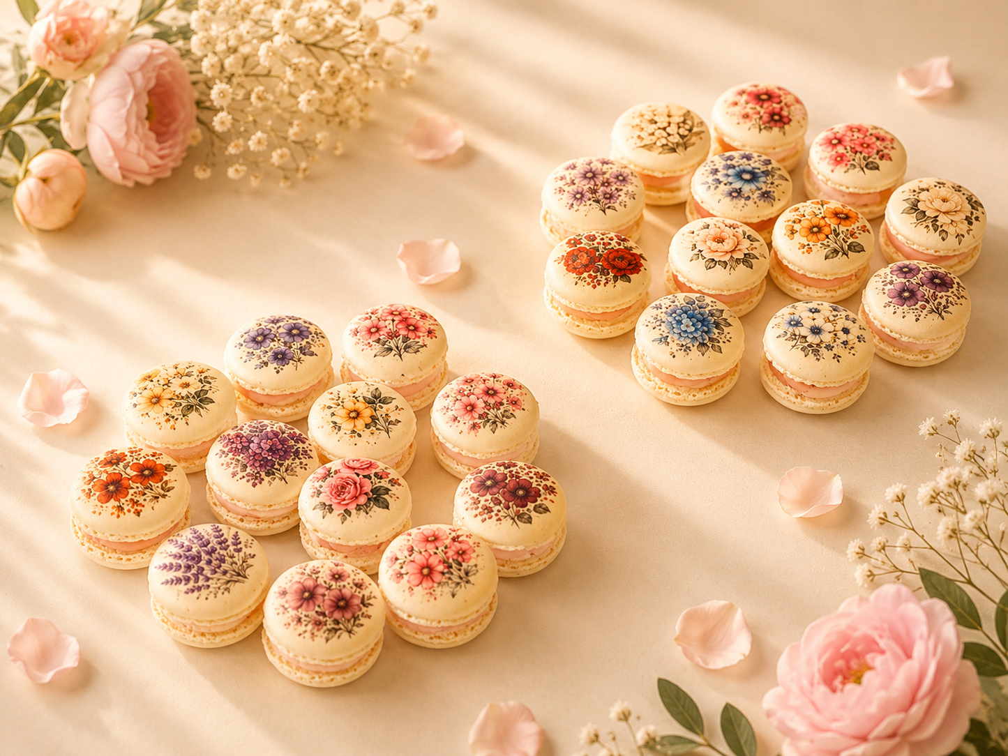 Blooming Garden Classic French Macarons