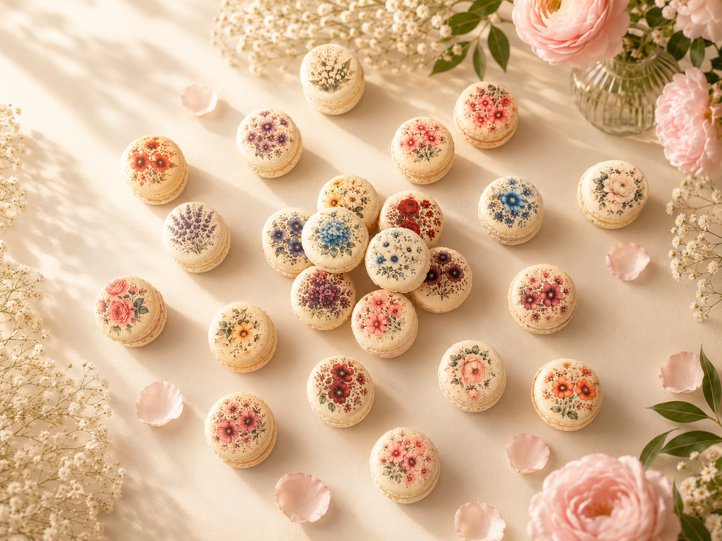 Blooming Garden Classic French Macarons