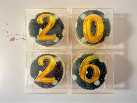 🥂 Champagne Midnight 2026 | New Year Macarons