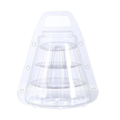 4 Tier Macaron Tower with Protective Case | Adjustable and Reusable - Macaron Centrale