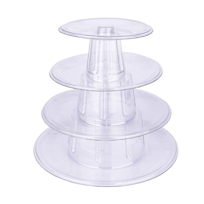4 Tier Macaron Tower with Protective Case | Adjustable and Reusable - Macaron Centrale