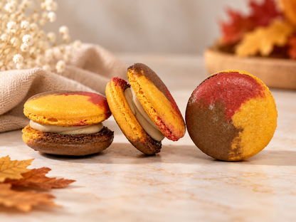 Maple Pecan French Macarons – 50 Pack | Perfect for Large Gatherings & Celebrations