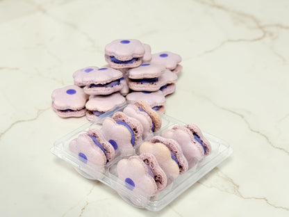 Grape Flower French Macarons – Elegant, Delicate & Perfect for Any Celebration