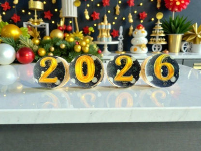 🥂 Champagne Midnight 2026 | New Year Macarons