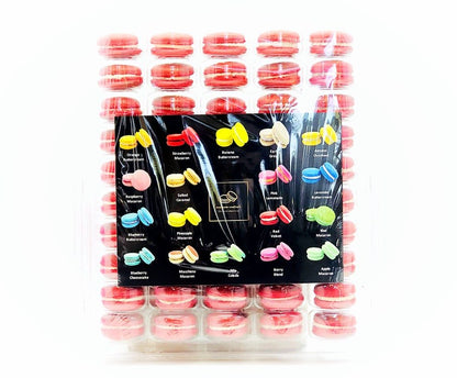 50 Pack Apple Cinnamon French Macaron Value Pack - Macaron Centrale