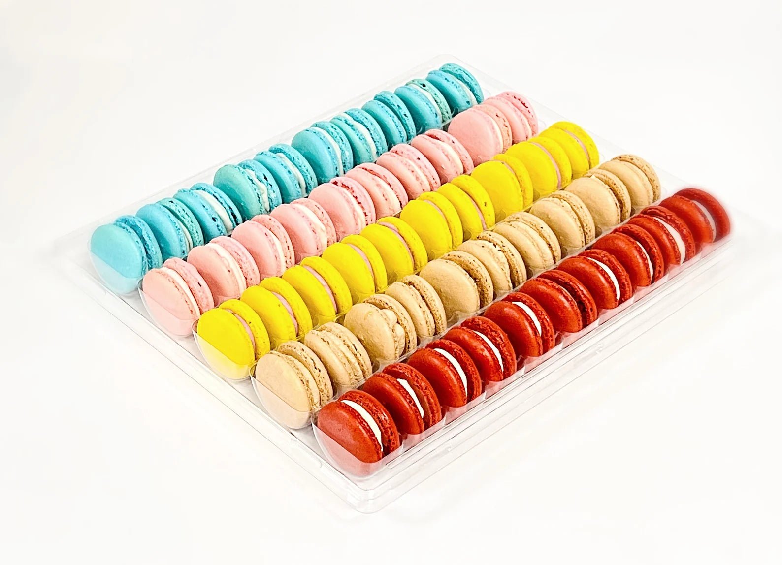 50 Pack Assortment French Macarons | Customizable Gift Set - Macaron Centrale4th of JulyValue Pack