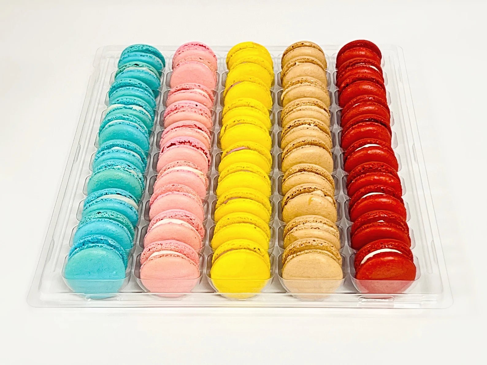 50 Pack Assortment French Macarons | Customizable Gift Set - Macaron Centrale4th of JulyValue Pack