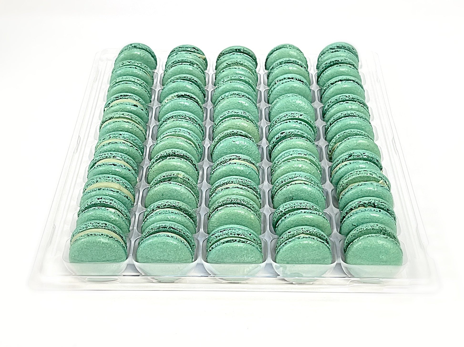 50 Pack Butterbeer Ganache French Macaron Value - Macaron Centrale