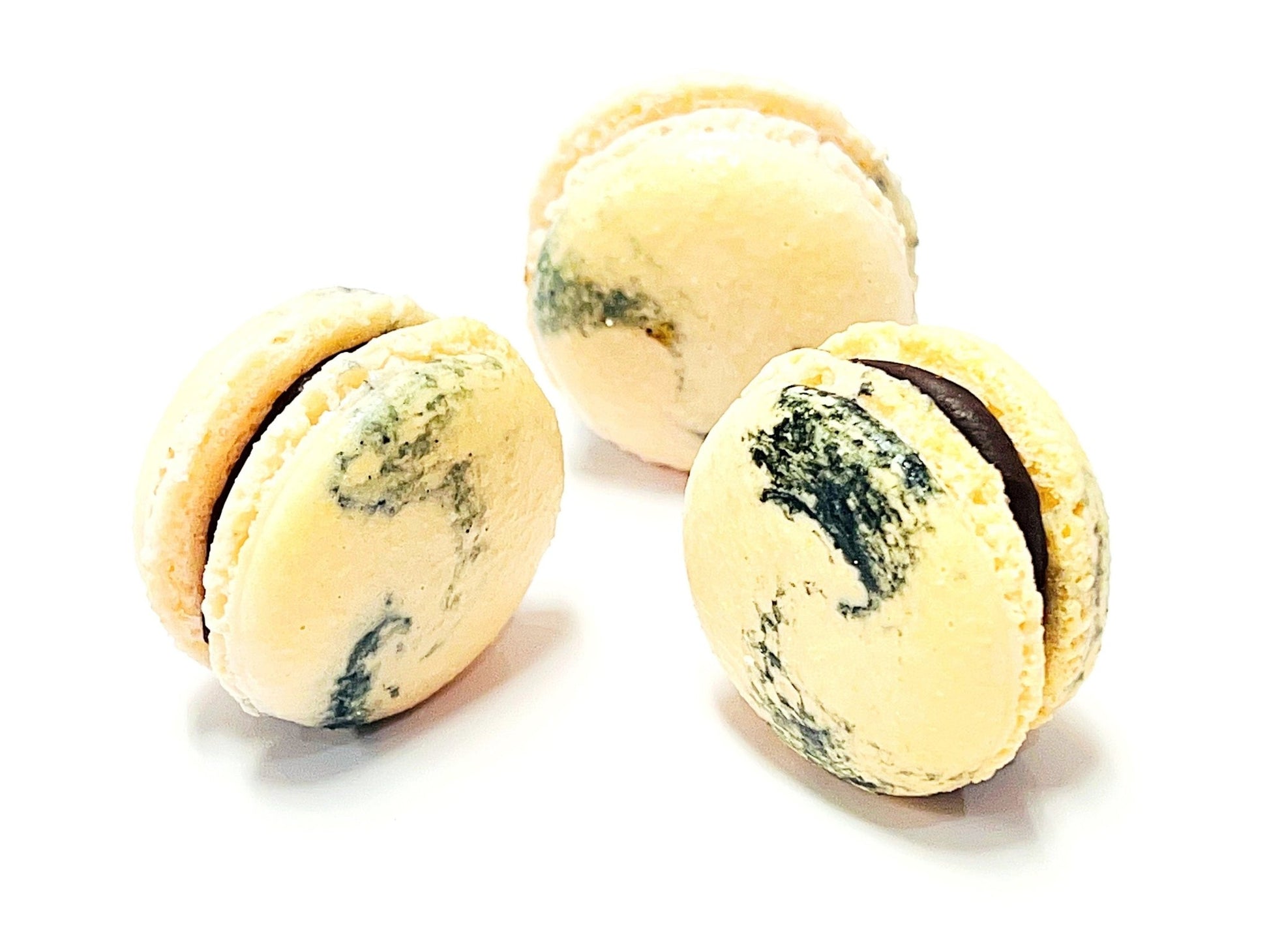 50 Pack Chocolate Agave French Macaron Value Pack - Macaron Centrale