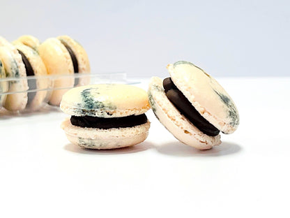 50 Pack Chocolate Agave French Macaron Value Pack - Macaron Centrale