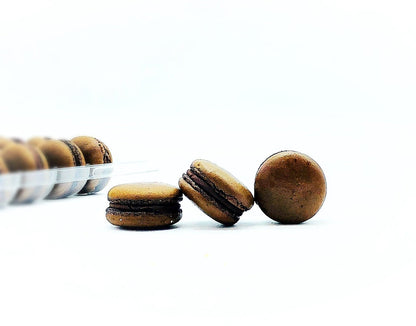 50 Pack Chocolate French Macaron Value Pack - Macaron Centrale