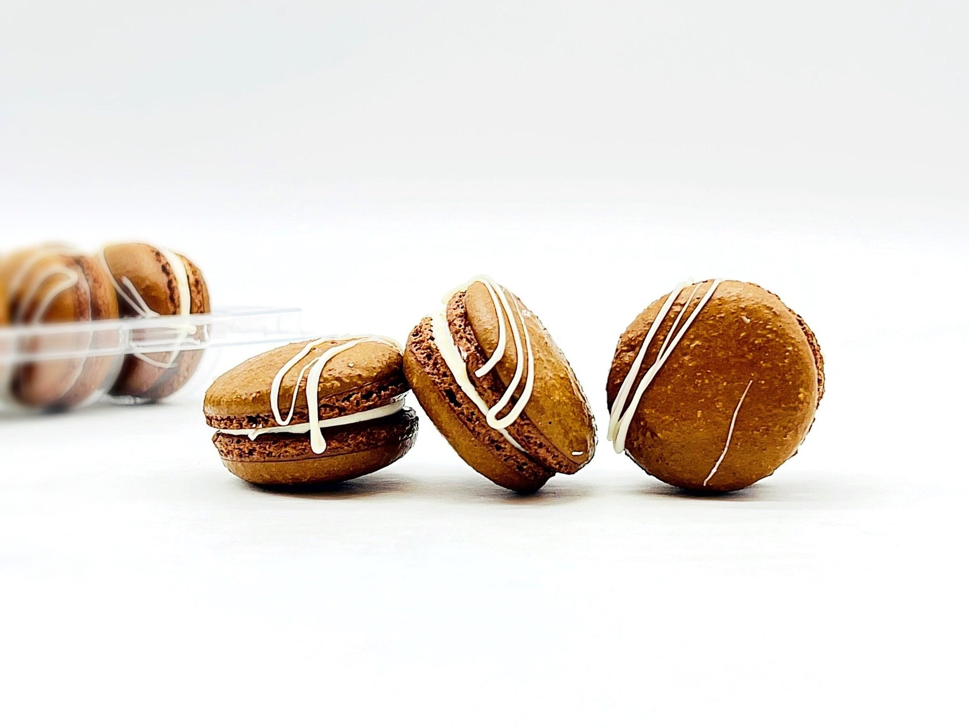 50 Pack Chocolate Overload French Macaron Value Pack - Macaron Centrale