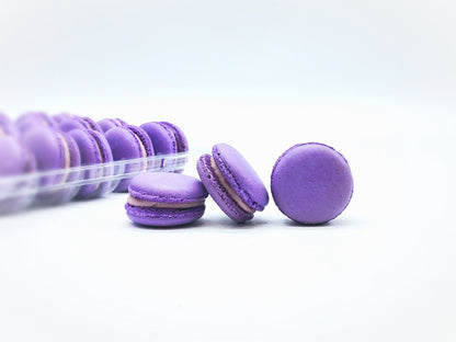 50 Pack Grape French Macaron Value Pack - Macaron Centrale