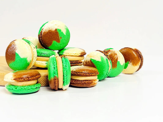 50 Pack Irish Coffee French Macaron Value Pack - Macaron Centrale