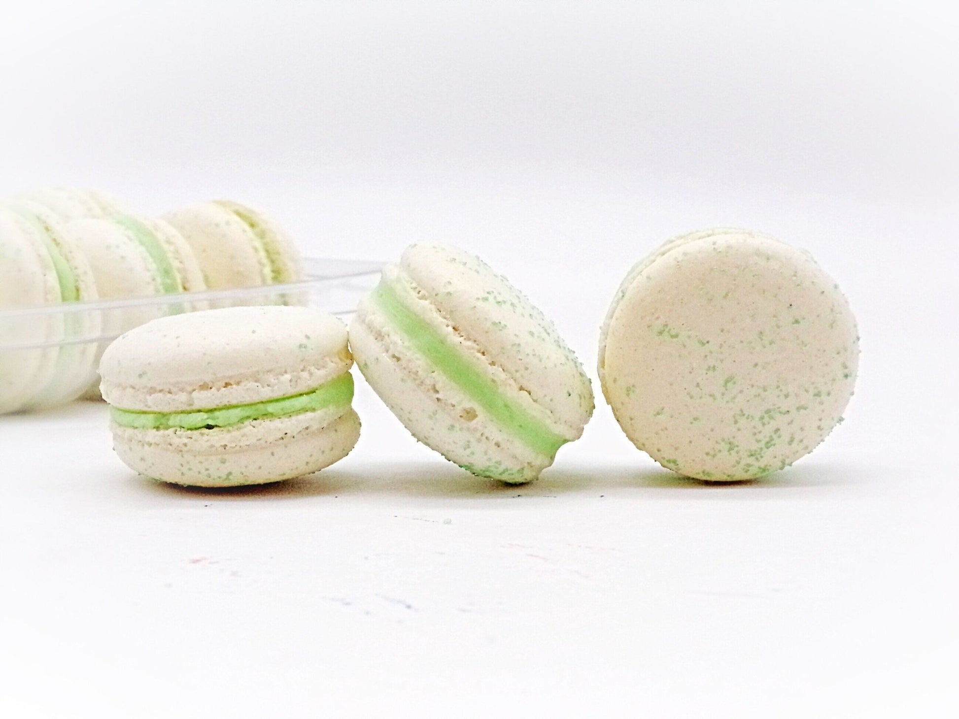 50 Pack Jasmine French Macaron Value Pack - Macaron Centrale