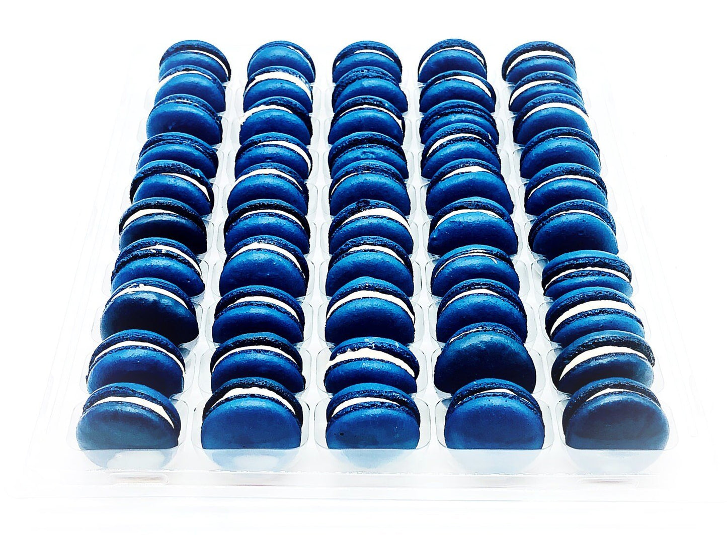 50 Pack Lavender French Macaron Value Pack - Macaron Centrale