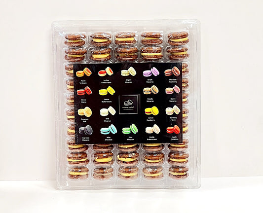 50 Pack Milkadamia French Macaron Value Pack - Macaron Centrale