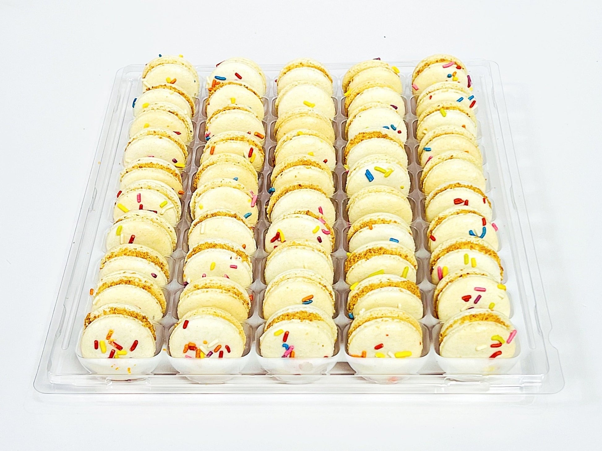 50 Pack Mixed Berries Pie French Macaron Value Pack - Macaron Centrale