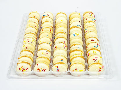 50 Pack Mixed Berries Pie French Macaron Value Pack - Macaron Centrale