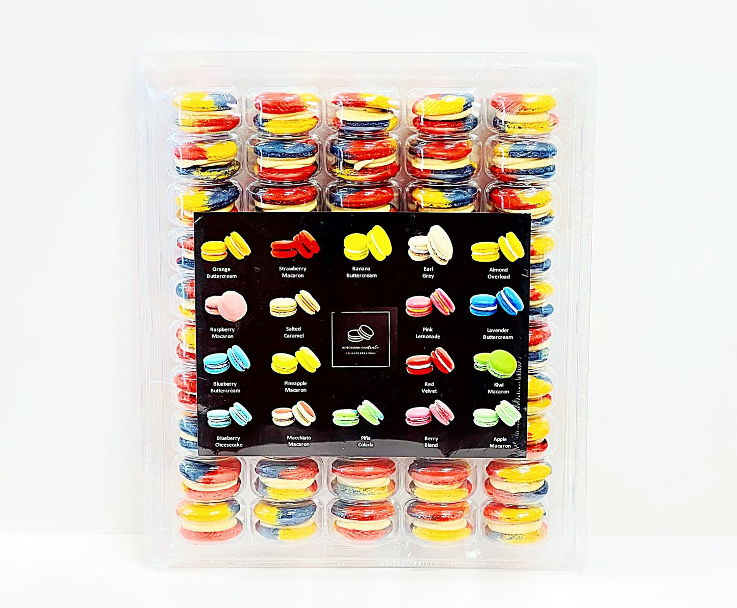 50 Pack Monster Cookies French Macaron Value Pack | Sesame Street Inspired French Cookies - Macaron Centrale