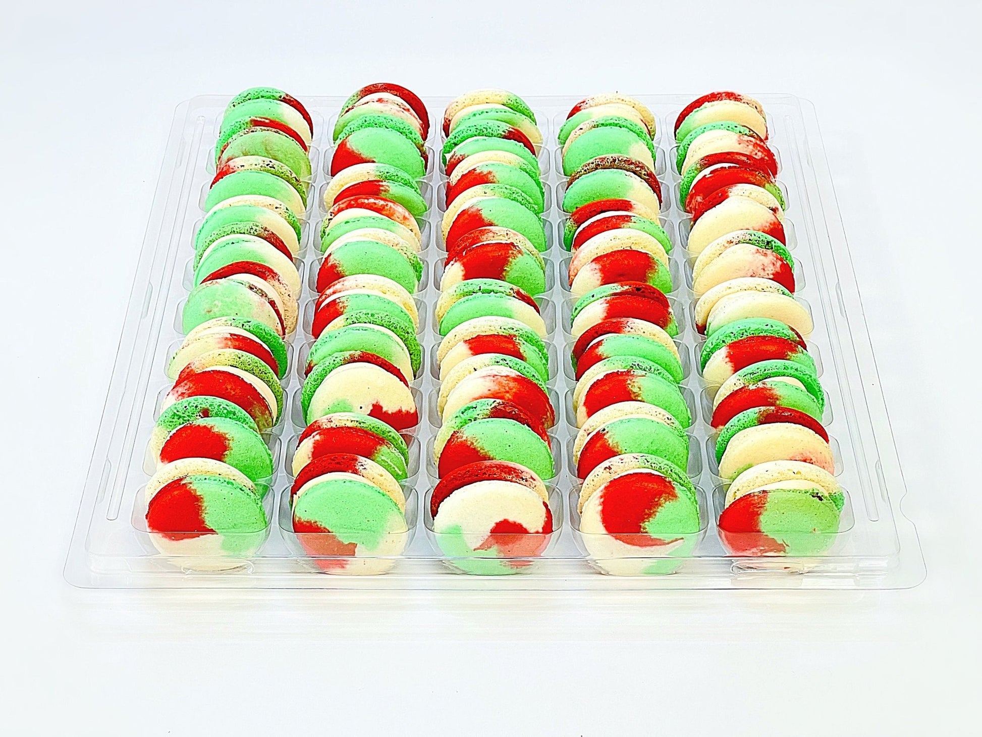 50 Pack Pineberry French Macaron Value Pack - Macaron Centrale